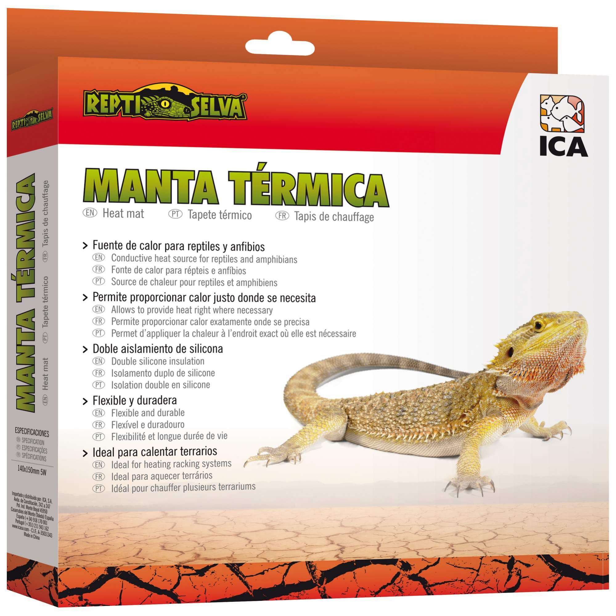 Manta Termica Reptil - DNAT Ecosistemas.